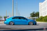 Volkswagen Passat in Blue on Vossen Wheels (LC-109T) 2017 года
